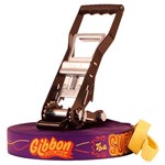 Assistência Técnica e Garantia do produto Kit Slackline Gibbon Surfer Line 30 Metros Roxo