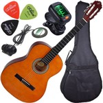 Assistência Técnica e Garantia do produto Kit Violão Eletroacústico Nylon N14 Nt Giannini