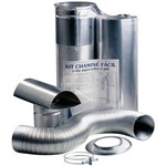 Assistência Técnica e Garantia do produto Kit Westaflex Chaminé Fácil para Aquecedor D' Água, 1,5 Metro - 120/370