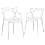 Assistência Técnica e Garantia do produto KIT - 2 X Cadeiras Masters Allegra - Branco