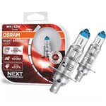 Assistência Técnica e Garantia do produto Lâmpada Farol Osram Night Breaker Laser H1 150% + Luz (Par)