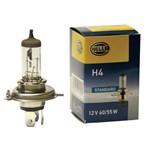 Assistência Técnica e Garantia do produto Lampada H4 12v 60/55w Original Hella Bi-iodo P43T