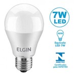 Assistência Técnica e Garantia do produto Lâmpada LED Bulbo 7W A55 Branca 6500K ELGIN
