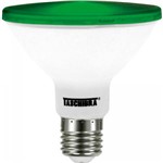 Assistência Técnica e Garantia do produto Lâmpada LED Par 30 11W Taschibra LP 65 Luz - Caixa com 4 Unidade - Verde