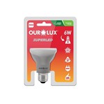 Assistência Técnica e Garantia do produto Lampada SuperLed Par 20 6W Ourolux Luz Branca Fria 6500K