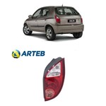 Assistência Técnica e Garantia do produto Lanterna Chevrolet Celta 2007/2011 Cristal Lado Carona Original Arteb