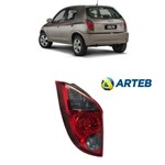 Assistência Técnica e Garantia do produto Lanterna Chevrolet Celta 2012/2015 Fumê Lado Motorista Original Arteb
