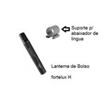Assistência Técnica e Garantia do produto Lanterna Médica Fortelux® H Xl 2.5 V, Preta C/ Suporte P/ Abaixador de Língua - Riester - Cód: R5099