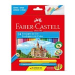 Assistência Técnica e Garantia do produto Lápis de Cor Faber-Castell 24 Cores com 2 Canetinhas Sextavado