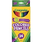 Assistência Técnica e Garantia do produto Lápis de Cor Redondo Longo 24 Cores - Crayola