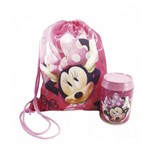 Assistência Técnica e Garantia do produto Lata da Minnie com Mochila Saco Rosa - Disney