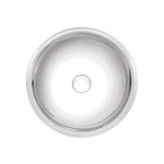 Assistência Técnica e Garantia do produto Lavabo Redondo de Sobrepor em Aco Inox Alto Brilho 28cm