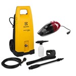 Assistência Técnica e Garantia do produto Lavadora de Alta Pressão Electrolux Power Wash Plus EWS31 Kit Aspirador