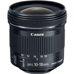 Assistência Técnica e Garantia do produto Lente Canon EF-S 10-18mm F/4.5-5.6 IS STM - Preto