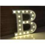 Assistência Técnica e Garantia do produto Letra B Luminosa 3D MDF LED Branco Quente