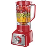 Assistência Técnica e Garantia do produto Liquidificador Mondial L-1000 RI Turbo 3L 12 Velocidades Inox Vermelho - 1000W