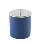 Assistência Técnica e Garantia do produto Lixeira com Tampa Basculante Inox 9 Litros Azul
