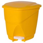 Assistência Técnica e Garantia do produto Lixeira Ecológica com Pedal 16l Astra Amarelo