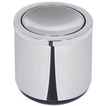 Assistência Técnica e Garantia do produto Lixeira Inox Basculante 7L Preta Polido - Tramontina