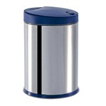 Assistência Técnica e Garantia do produto Lixeira Press Inox com Tampa 4 Litros Azul