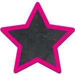 Assistência Técnica e Garantia do produto Lousa Decorativa Estrela Moldura Rosa - Cia Laser
