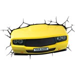 Assistência Técnica e Garantia do produto Luminária de Parede Muscle Car Amarelo - 3D Light FX