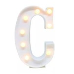 Assistência Técnica e Garantia do produto Luminária Decorativa em LED - Letra Caixa C