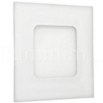 Assistência Técnica e Garantia do produto Luminária Painel Led Plafon de Embutir Quadrado 3w Branco Quente