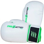 Assistência Técnica e Garantia do produto Luva de Boxe e Muai Thai Profissional Branca F010 - Proaction