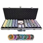 Assistência Técnica e Garantia do produto Maleta Poker Profissional 500 Fichas Holográfica Numerada