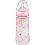 Assistência Técnica e Garantia do produto Mamadeira First Choice 300ml Bico 2 Rosa - Nuk