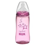 Assistência Técnica e Garantia do produto Mamadeira My First Nuk 300ml S2 Girl Rosa