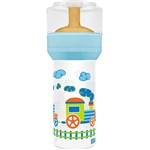 Assistência Técnica e Garantia do produto Mamadeira Super Divertida Látex +6 Meses 260ml - Azul - Lillo