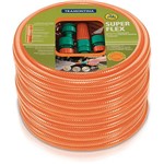 Assistência Técnica e Garantia do produto Mangueira Jardim Super Flex C/ Eng. 30m - Laranja - Tramontina