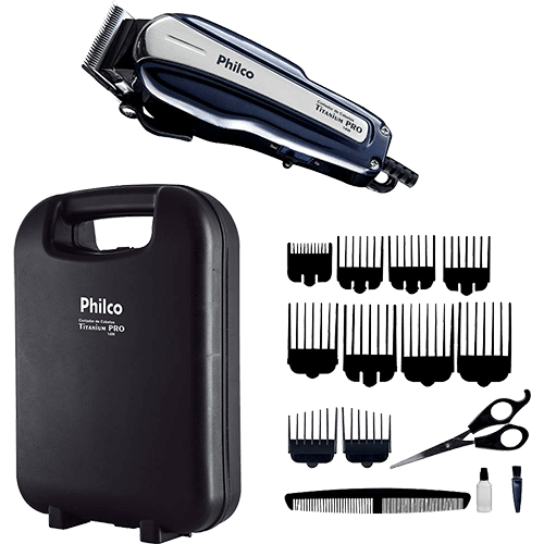 Assistência Técnica e Garantia do produto Máquina de Cortar Cabelo Philco Titanium Pro PCR01 - Preta