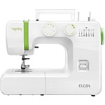 Assistência Técnica e Garantia do produto Máquina de Costura Elgin Trendy JX-3013 Portátil Branco/Verde