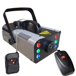 Assistência Técnica e Garantia do produto Maquina de Fumaca 1200w com 6 Leds Rgb 1w Controle Sem Fio Profissional