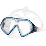 Assistência Técnica e Garantia do produto Máscara Speedo para Mergulho Belize Kit Adulto 813 Azul Translúcido