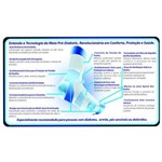 Assistência Técnica e Garantia do produto Meia Ortopédica P/ Proteção Pró-diabetic (cano Médio - Azul) - Ortho Pauher - Cód: Sg-714-a