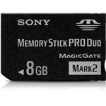 Assistência Técnica e Garantia do produto Memory Stick Pro Duo 8GB - Sony
