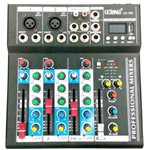 Assistência Técnica e Garantia do produto Mesa de Som Mixer Bluetooth Mp3 Player Digital USB 4 Canais Lelong