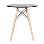 Assistência Técnica e Garantia do produto Mesa Eames Wood 70 Cm - Tampo Preto