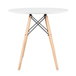 Assistência Técnica e Garantia do produto Mesa Eames Wood 80 Cm - Tampo Branco