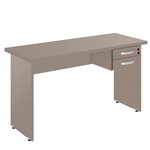 Assistência Técnica e Garantia do produto Mesa para Escritório 2 Gavetas 120cm Top Plata Móveis Suede