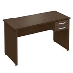 Assistência Técnica e Garantia do produto Mesa para Escritório 2 Gavetas Style 90cm Plata Móveis Ruggine