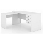 Assistência Técnica e Garantia do produto Mesa para Escritório ME4106 3 Gavetas Branco - Tecno Mobili