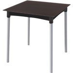 Assistência Técnica e Garantia do produto Mesa Quadrada Diana Marrom (75x70x70cm) - Tramontina