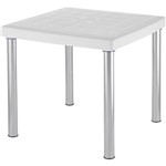 Assistência Técnica e Garantia do produto Mesa Quadrada Mona Branco - Tramontina