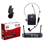 Assistência Técnica e Garantia do produto Microfone Lapela Sem Fio Headset MXT Uhf-10bp Profissional