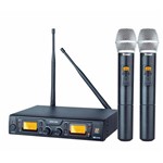 Assistência Técnica e Garantia do produto Microfone S/ Fio Duplo de Mão UHF Staner SRW 48D
